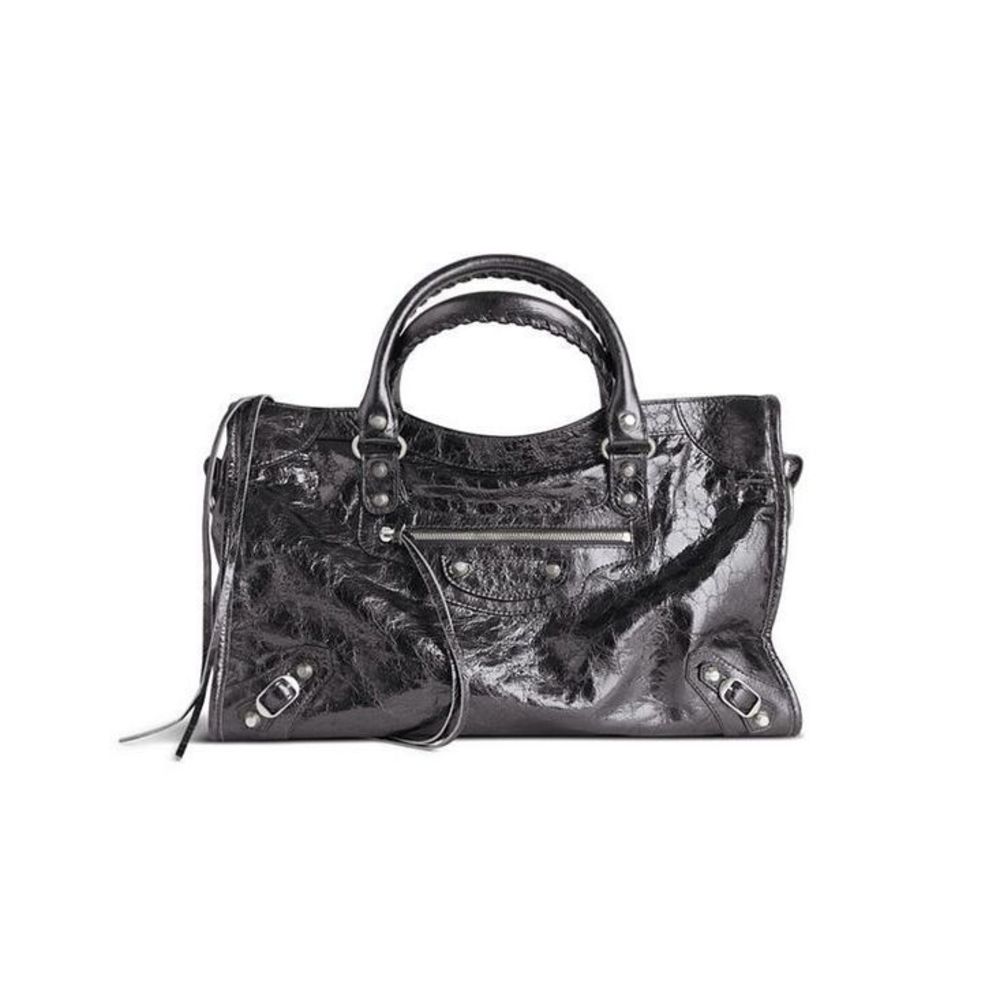 Balenciaga Steel Le Medium City Grey Bag
